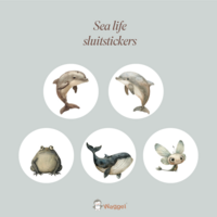 Sea life sluitstickers