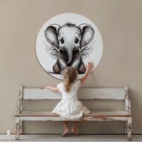 olifant muurcirkel 