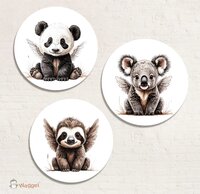 jungle muurcirkels