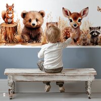 behang bosdieren