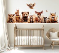 behang bosdieren
