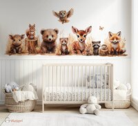 bosdieren behang