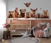 behang bosdieren