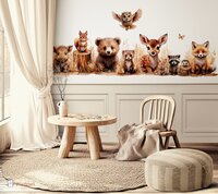 bosdieren behang
