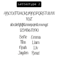 lettertype 2