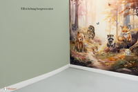 Behang effen bijpassend bij Magic Forest &quot;Morning sun&quot;