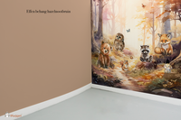 Behang effen bijpassend bij Magic Forest &quot;Morning sun&quot;
