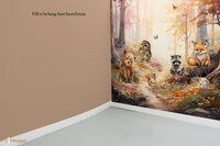 Behang sample effen bijpassend bij Magic Forest &quot;Morning sun&quot;