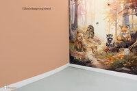 Behang sample effen bijpassend bij Magic Forest &quot;Morning sun&quot;