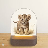 Nachtlampje jungle naturel leeuwtje