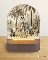Nachtlampje jungle naturel Little ones adventure