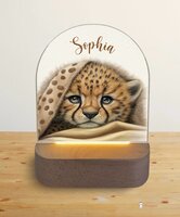 Nachtlampje Sweet dreams cheetah