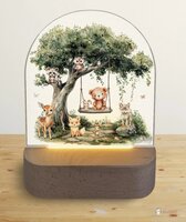 Nachtlampje Dreamy woods swing
