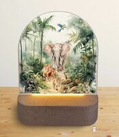 Nachtlampje Tropical jungle