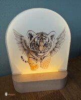 Nachtlampje Little Angels tijger