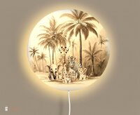 Wandlamp rond Jungle naturel Little ones adventure
