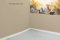 Behang sample effen bijpassend bij Jungle Touch of gold