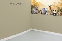 Behang sample effen bijpassend bij Jungle Touch of gold