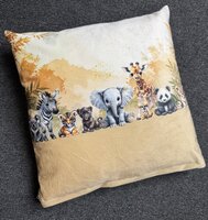 Sierkussen velours Junge Touch of gold