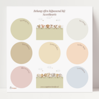 Behang effen op rol bijpassend bij Sweethearts