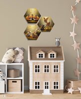 Hexagon set Whispering Woods &quot;Cozy Friends&quot; 