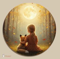 Muurcirkel Whispering Woods &quot;Under the moonlight&quot;