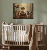 Muurdecoratie Whispering Woods &quot;Story Time&quot;