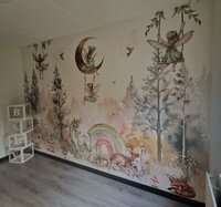 Sample naadloos fotobehang Magical World 