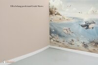Naadloos effen fotobehang bijpassend bij Gentle Shores