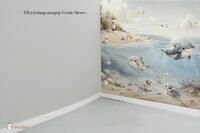 Naadloos fotobehang sample effen bijpassend bij Gentle Shores