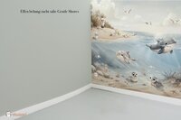 Naadloos fotobehang sample effen bijpassend bij Gentle Shores