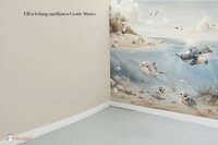 Naadloos fotobehang sample effen bijpassend bij Gentle Shores