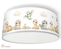 Plafondlamp Little Dino world