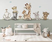 jungle babykamer