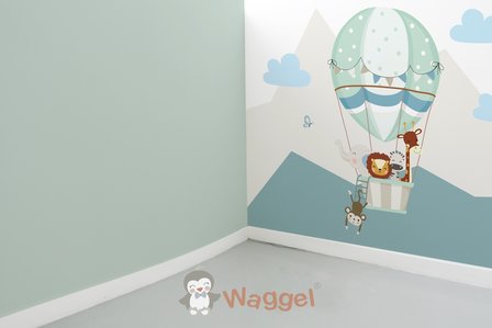 jungle luchtballon baby en kinderkamer