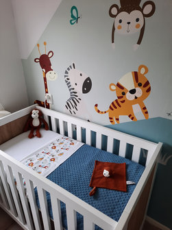 Safari behang baby en kinderkamer 