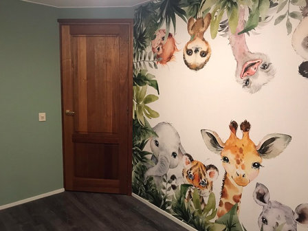 behang jungledieren