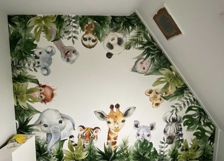 Behang jungle 