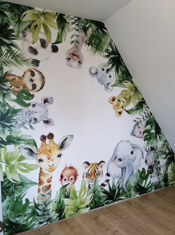 jungle kinderkamer