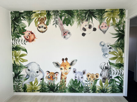 Behang jungle 