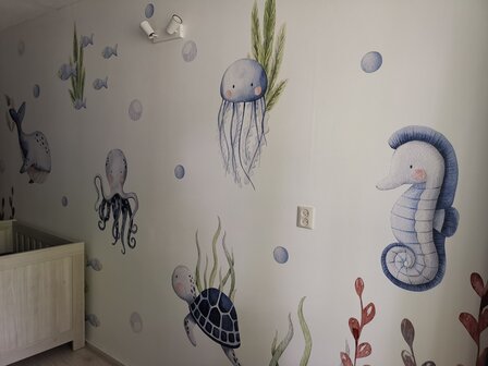 Behang onderwaterwereld