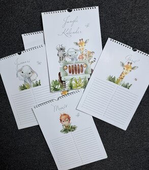 Jungle jaarkalender 