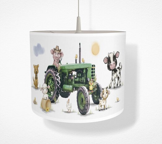 Hanglamp boerderijdieren tractor