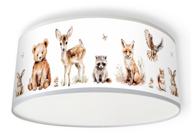 Plafondlamp Dreamy Woods dieren
