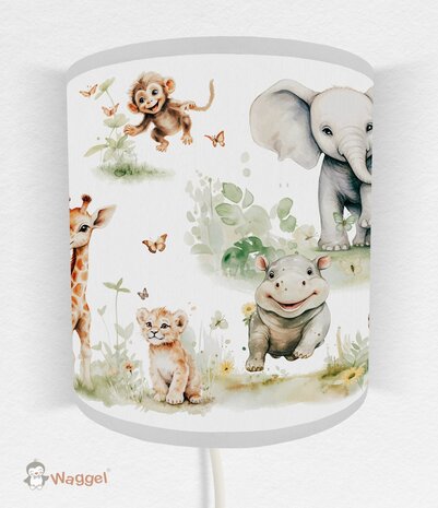 Wandlamp Jungle fun