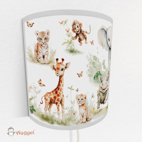Wandlamp Jungle fun