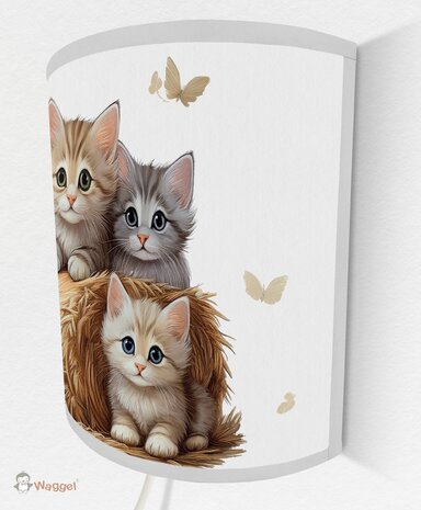 Wandlamp Vintage Farm kittens sale