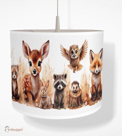 bosdieren hanglamp