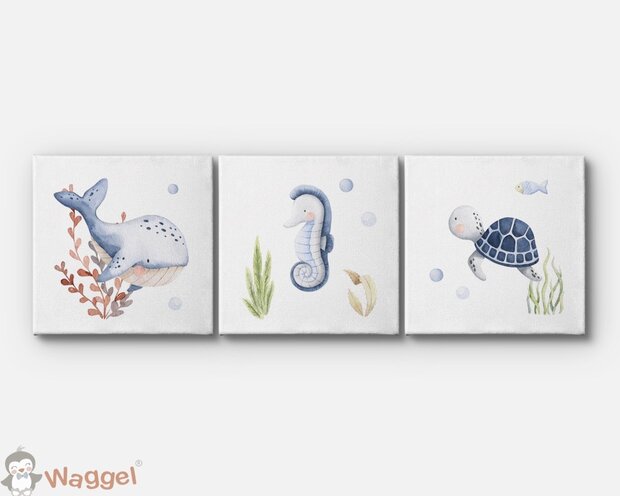 onderwaterwereld canvas