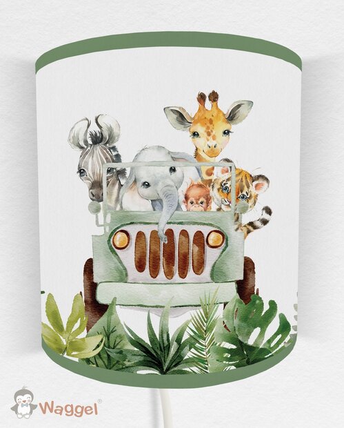 jungle wandlamp
